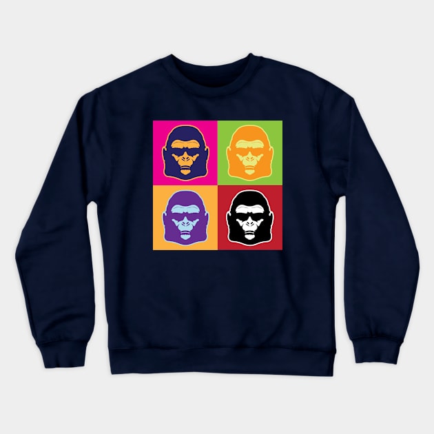 Pop Goes Caesar Crewneck Sweatshirt by DesignWise